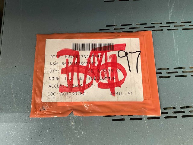 Hli 3980 telecommunication test set - afbeelding 7 van  8