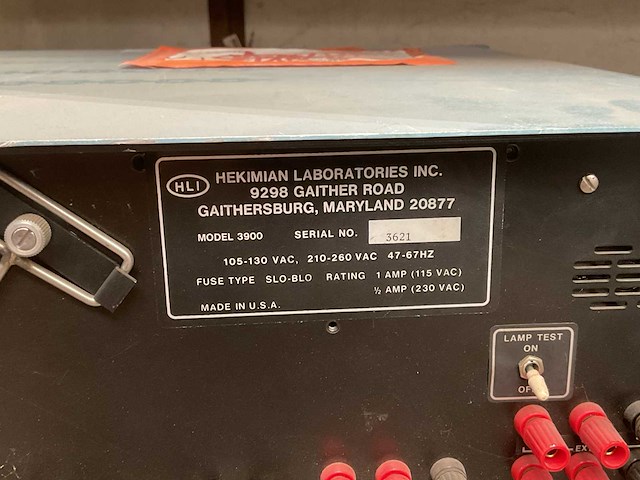 Hli 3980 telecommunication test set - afbeelding 8 van  8