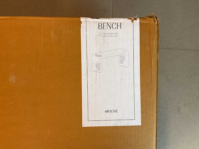 H&m - bouclébankje - afbeelding 3 van  3