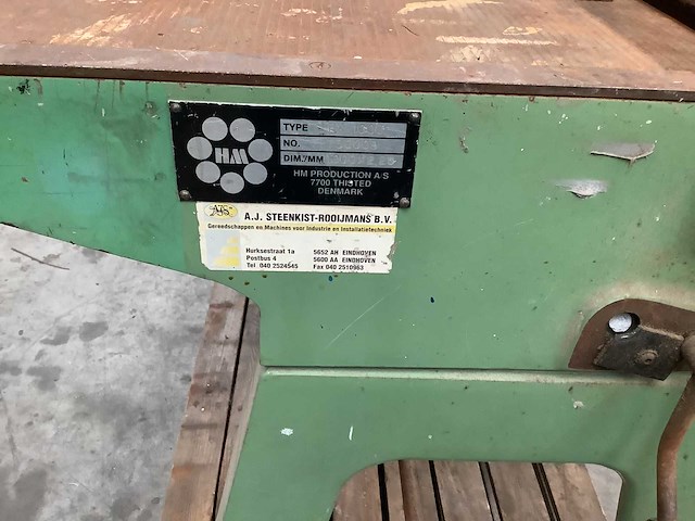 Hm - ex 1000 - hand slagschaar - afbeelding 4 van  4