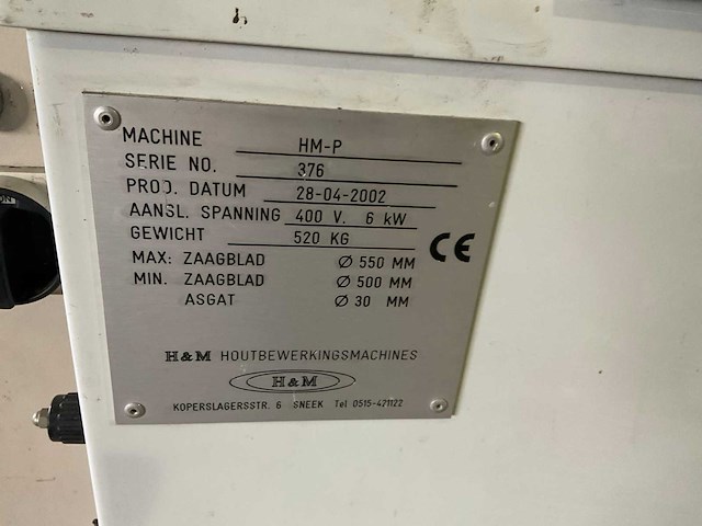 H&m hm-p uitkortzaagmachine - afbeelding 6 van  6
