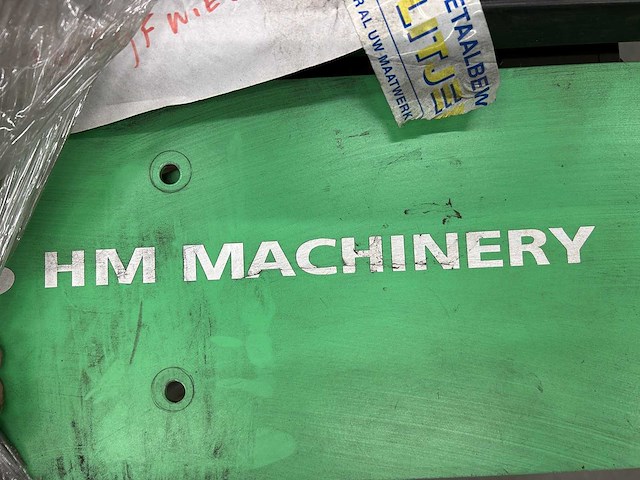 Hm machinery - tas 75 - bandschuurmachine - afbeelding 3 van  12