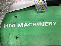 Hm machinery - tas 75 - bandschuurmachine - afbeelding 3 van  12