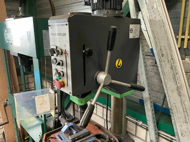 Hm machinery sbm-28f kolomboormachine - afbeelding 5 van  9