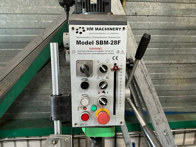 Hm machinery sbm-28f kolomboormachine - afbeelding 7 van  9