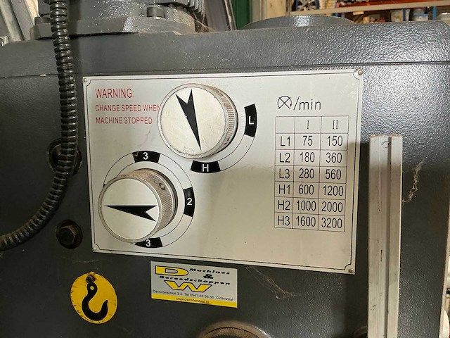 Hm machinery sbm-28f kolomboormachine - afbeelding 5 van  6