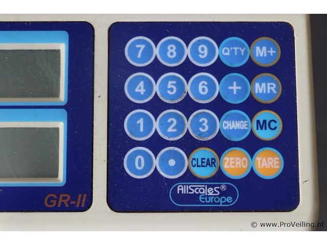 Hm prijsrekenweegschaal type hm gr-ii-15k - afbeelding 3 van  8
