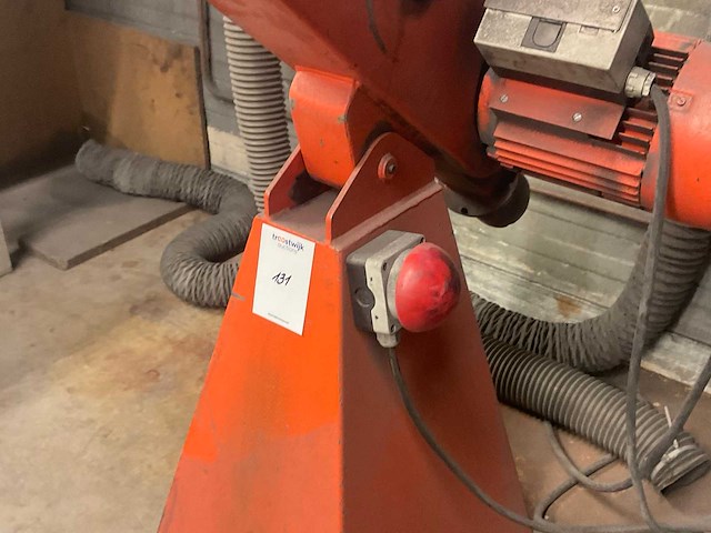 H.m. tas-75 backstand bandschuurmachine - afbeelding 6 van  7