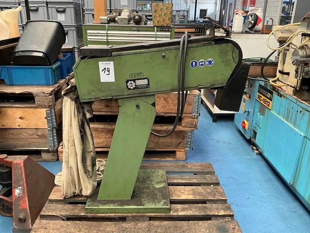 Hm tas-75 bandschuurmachine - afbeelding 2 van  5