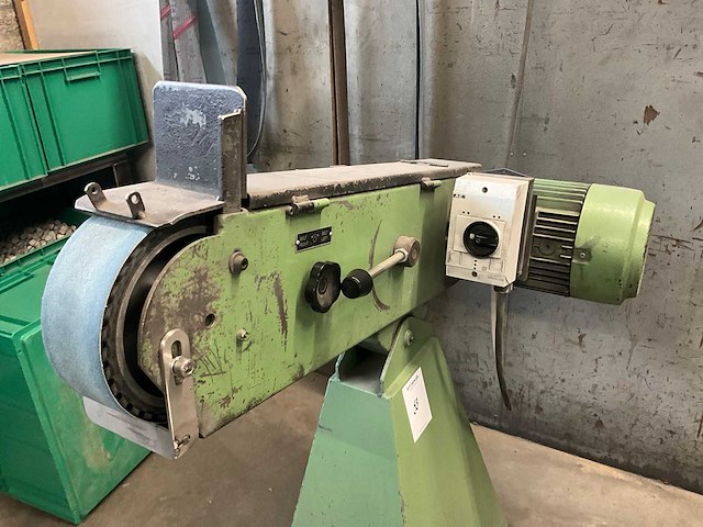 H.m. tasf 75 backstand bandschuurmachine - afbeelding 3 van  7