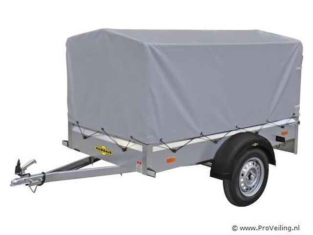 Hmb enkelassige huif aanhanger 750kg - afbeelding 1 van  2