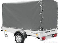 Hmb enkelassige huif aanhanger 750kg