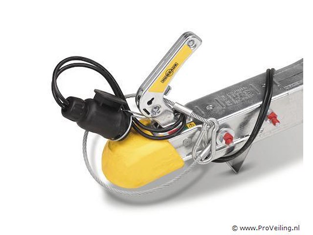 Hmb enkelassige huif aanhanger 750kg - afbeelding 2 van  2