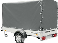 Hmb enkelassige huif aanhanger 750kg