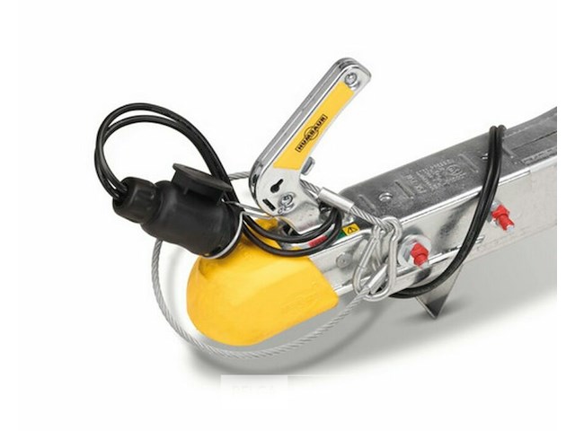 Hmb enkelassige huif aanhanger 750kg - afbeelding 2 van  2