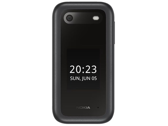Hmd 2660 flip phone 4g zwart - afbeelding 3 van  7