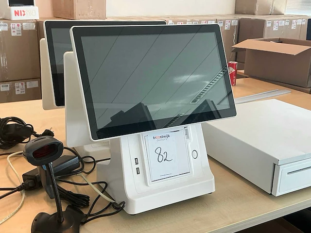 H@nd dubbel 15.6” point of sale systeem (2x) - afbeelding 1 van  6