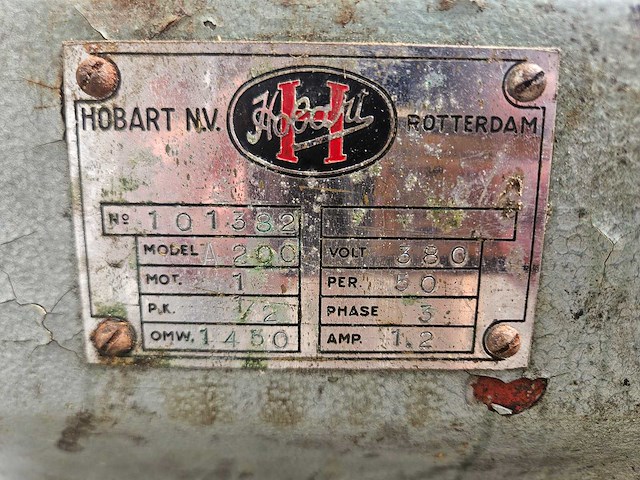 Hobart - mixers - afbeelding 2 van  2