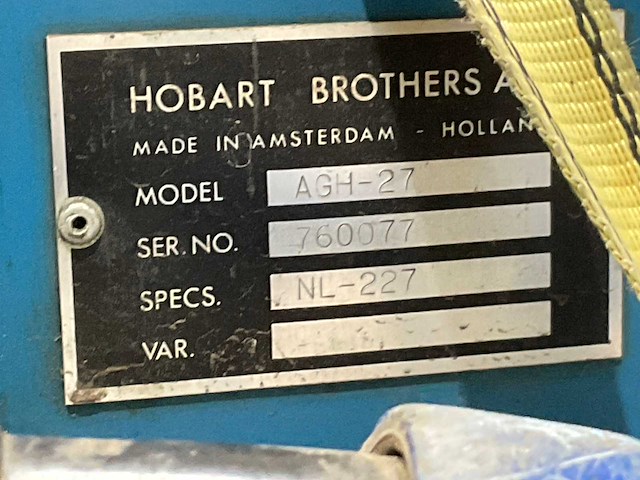 Hobart - rc-607 - lasapparaat - afbeelding 5 van  5