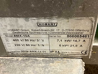 Hobart amx-10a korvenvaatwasmachine - afbeelding 3 van  3