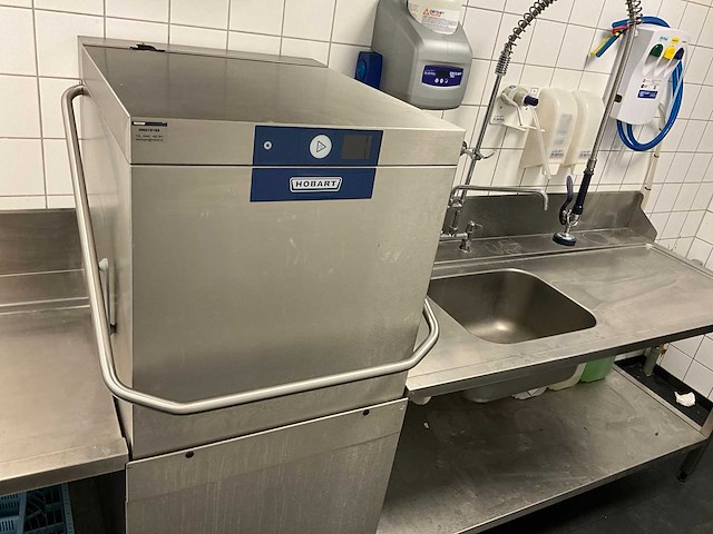 Hobart amxs-10b korvenvaatwasmachine - afbeelding 2 van  11