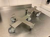Hobart bekken trolley (2x) - afbeelding 1 van  7