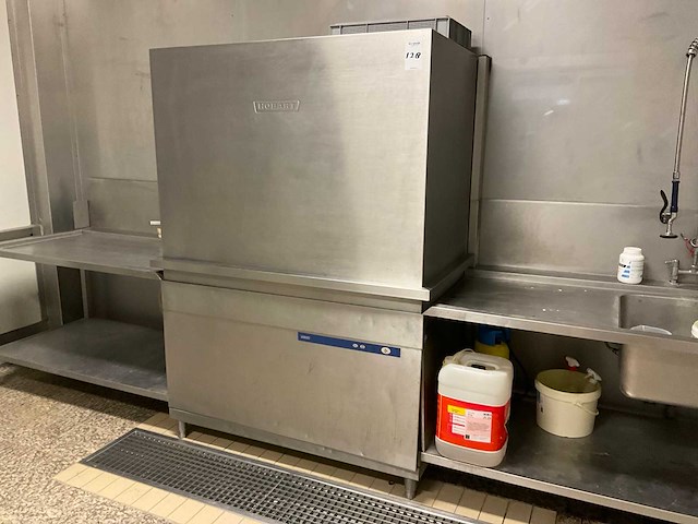 Hobart doorschuif gereedschappenvaatwasmachine met aanrecht - afbeelding 2 van  15