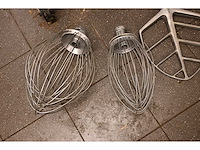 Hobart ncm40 planeetmenger inclusief 2 bekken en 7 meng accessoires - afbeelding 10 van  11