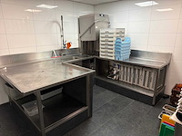 Hobart premax korvenvaatwasmachine + opstelling