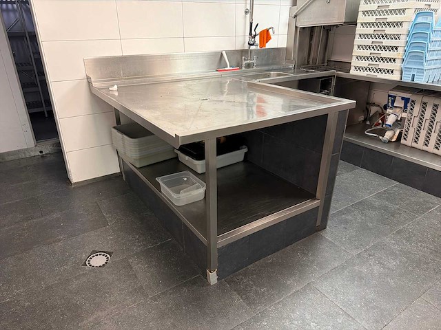 Hobart premax korvenvaatwasmachine + opstelling - afbeelding 7 van  14