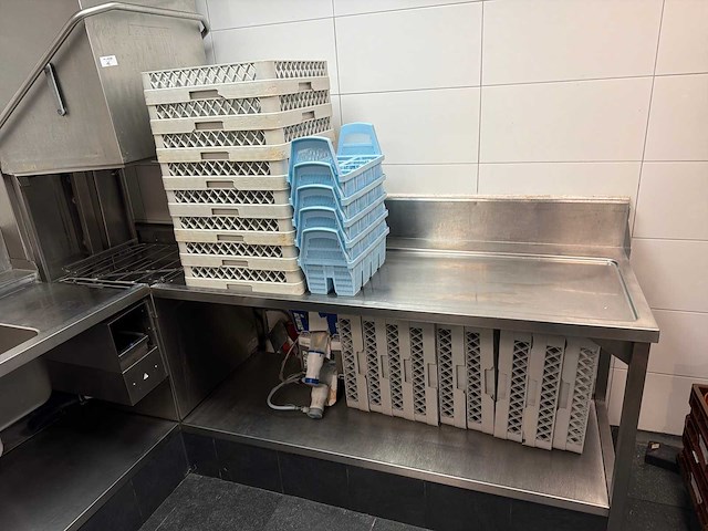 Hobart premax korvenvaatwasmachine + opstelling - afbeelding 8 van  14