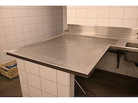 Hobart rvs aanvoertafel - afbeelding 4 van  5