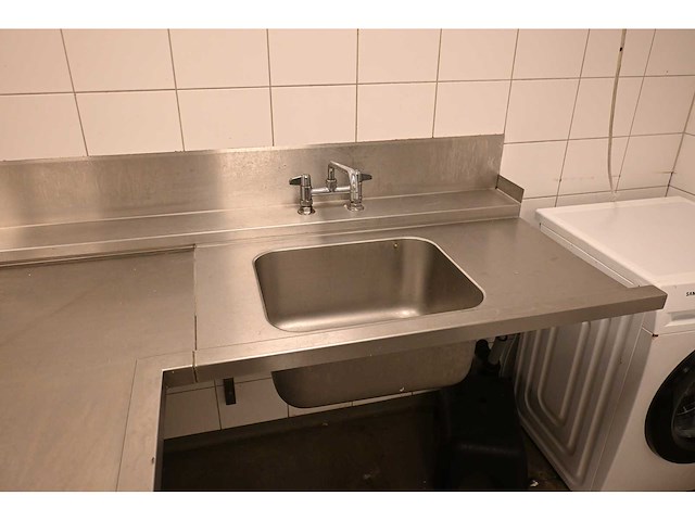 Hobart rvs aanvoertafel - afbeelding 2 van  5