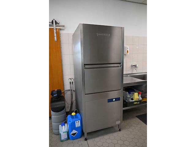 Hobart ux-10a rvs gereedschap wasmachine met lubron waterontharder - afbeelding 6 van  13