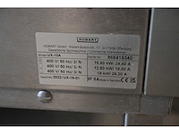 Hobart ux-10a rvs gereedschap wasmachine met lubron waterontharder - afbeelding 10 van  13