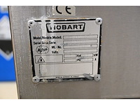 Hobart ux 30 eb rvs gereedschap wasmachine - afbeelding 4 van  6