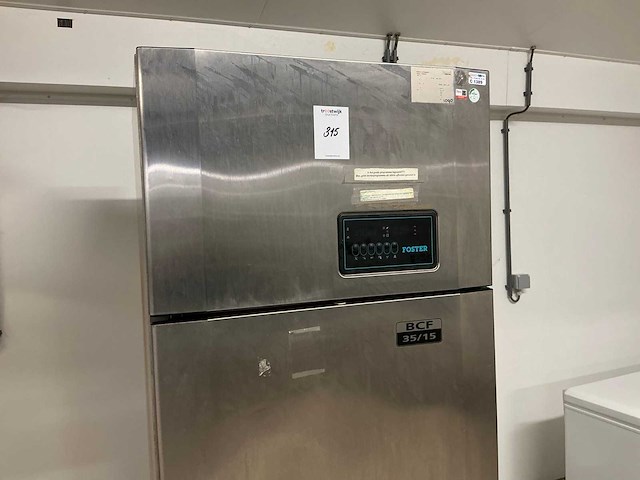 Hobart/foster bcf 35/15 blast chiller - afbeelding 3 van  5