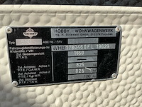 Hobby 610 caravan - afbeelding 13 van  20
