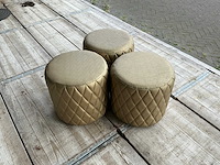 Hocker 48x48x46 cm (3x) - afbeelding 1 van  8