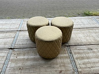Hocker 48x48x46 cm (3x) - afbeelding 2 van  8
