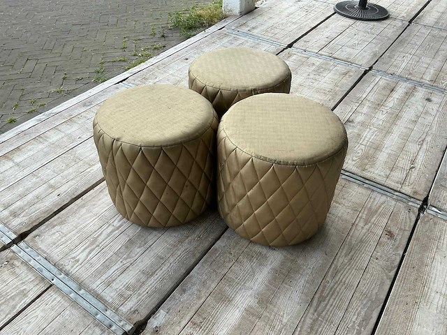 Hocker 48x48x46 cm (3x) - afbeelding 3 van  8
