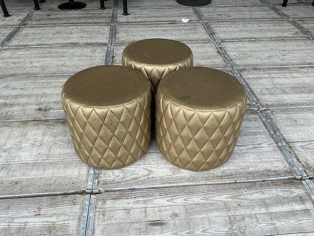 Hocker 48x48x46 cm (3x) - afbeelding 4 van  8