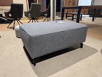 Hocker, blauw/grijs - afbeelding 1 van  4