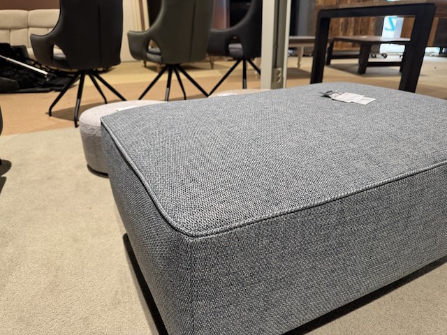 Hocker, blauw/grijs - afbeelding 3 van  4