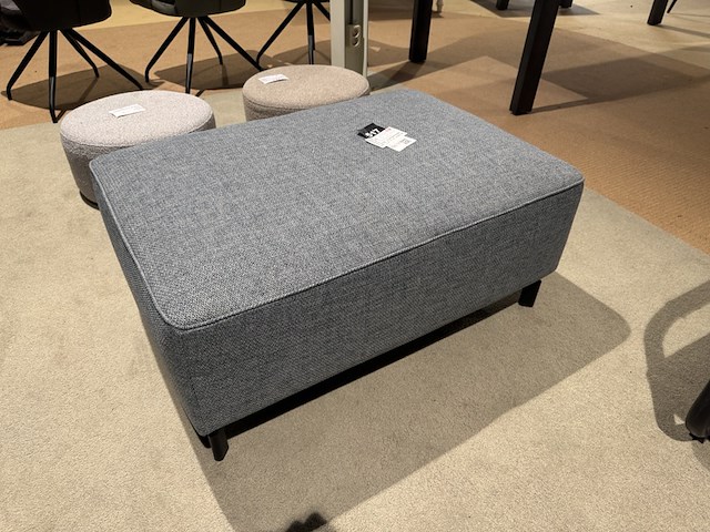 Hocker, blauw/grijs - afbeelding 4 van  4