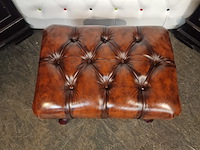 Hocker chesterfield, king, bruin - afbeelding 4 van  4