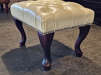 Hocker chesterfield, king, creme - afbeelding 3 van  4