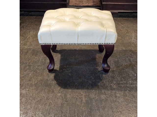 Hocker chesterfield, king, creme - afbeelding 4 van  4