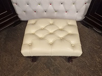 Hocker chesterfield, king, creme - afbeelding 2 van  3