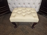 Hocker chesterfield, king, creme - afbeelding 3 van  3